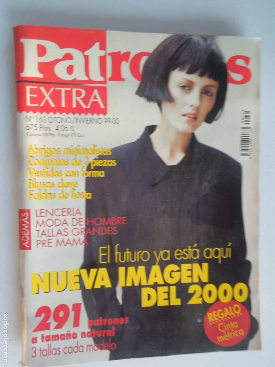 Collectionnisme de Revues et Journaux: PATRONES EXTRA REVISTA N&ordm; 163 OTO&Ntilde;O/INVIERNO 99/00 - NUEVA IMAGEN - CON PATRONES
