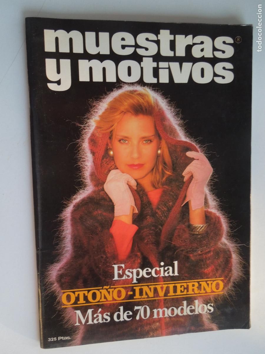 Coleccionismo de Revistas y Peri&oacute;dicos: MUESTRAS Y MOTIVOS ESPECIAL OTO&Ntilde;O INVIERNO - MAS DE 70 MODELOS - EXPLICACIONES Y GR&Aacute;FICOS