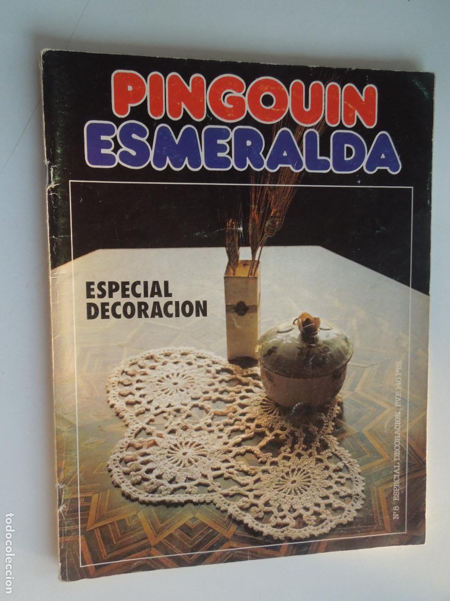 Coleccionismo de Revistas y Peri&oacute;dicos: PINGOUIN ESMERALDA REVISTA - ESPECIAL DECORACION - CON PAGINAS DE EXPLICACIONES