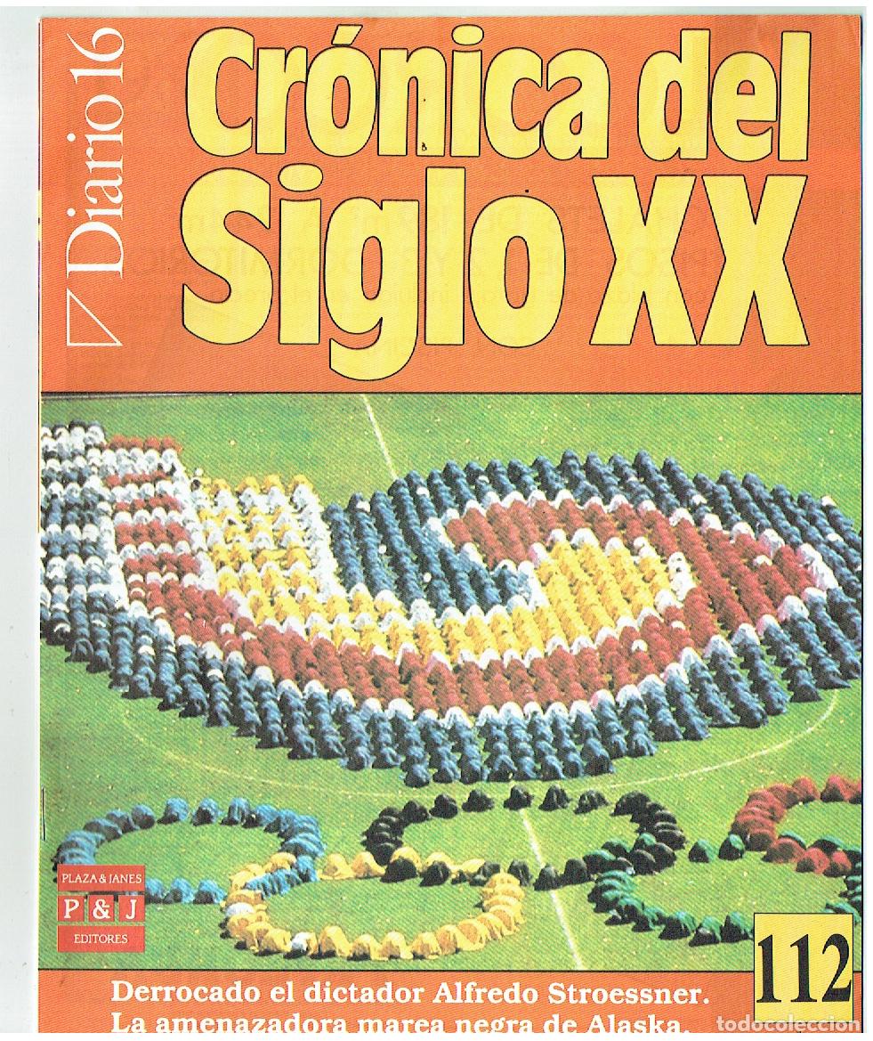 Coleccionismo de Revistas y Peri&oacute;dicos: DIARIO 16. CR&Oacute;NICA DEL SIGLO XX. MAREA NEGRA EN ALASKA. FASC&Iacute;CULO N&ordm; 112.(P/B65.3)