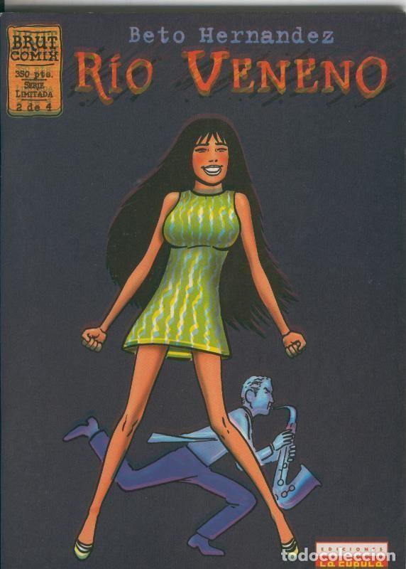 Sammeln von Zeitschriften und Zeitungen: Brut Comix: Rio Veneno numero 2 (numerado 1 en interior cubierta) - Beto Hernandez