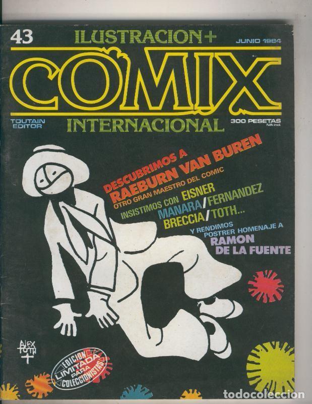 Coleccionismo de Revistas y Peri&oacute;dicos: Ilustracion + Comix numero 43 edicion coleccionista - Varios