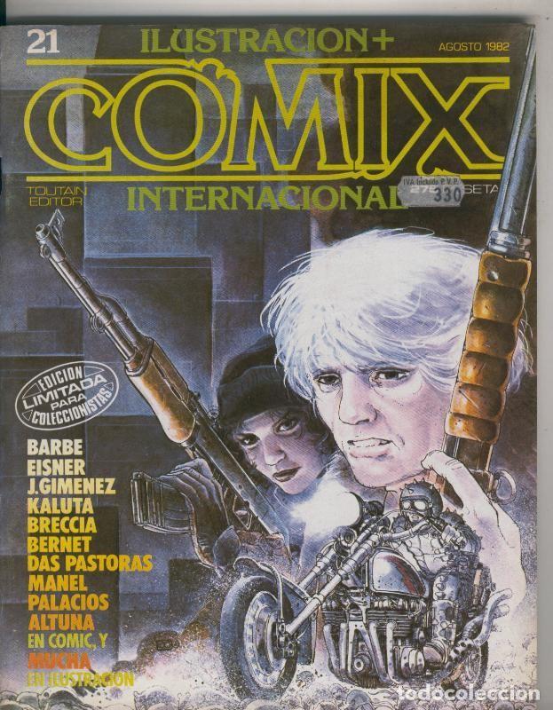 Coleccionismo de Revistas y Peri&oacute;dicos: Ilustracion + Comix numero 21, edicion coleccionista - Varios
