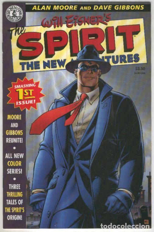 Coleccionismo de Revistas y Peri&oacute;dicos: THE SPIRIT: THE NEW ADVENTURES, Vol.1: Numero 01 (Kitchen Sink Comix) - Alan Moore