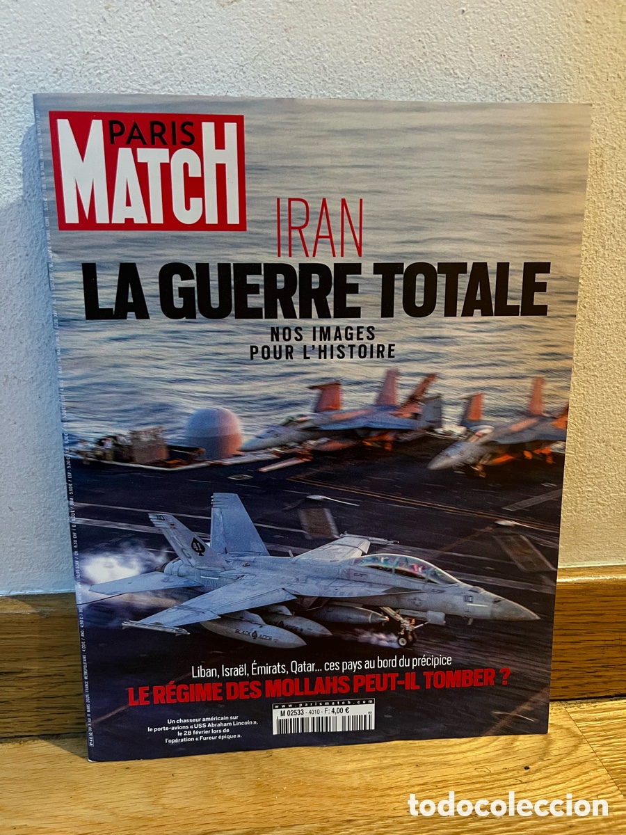 Coleccionismo de Revistas y Peri&oacute;dicos: Paris match n&uacute;mero 4010