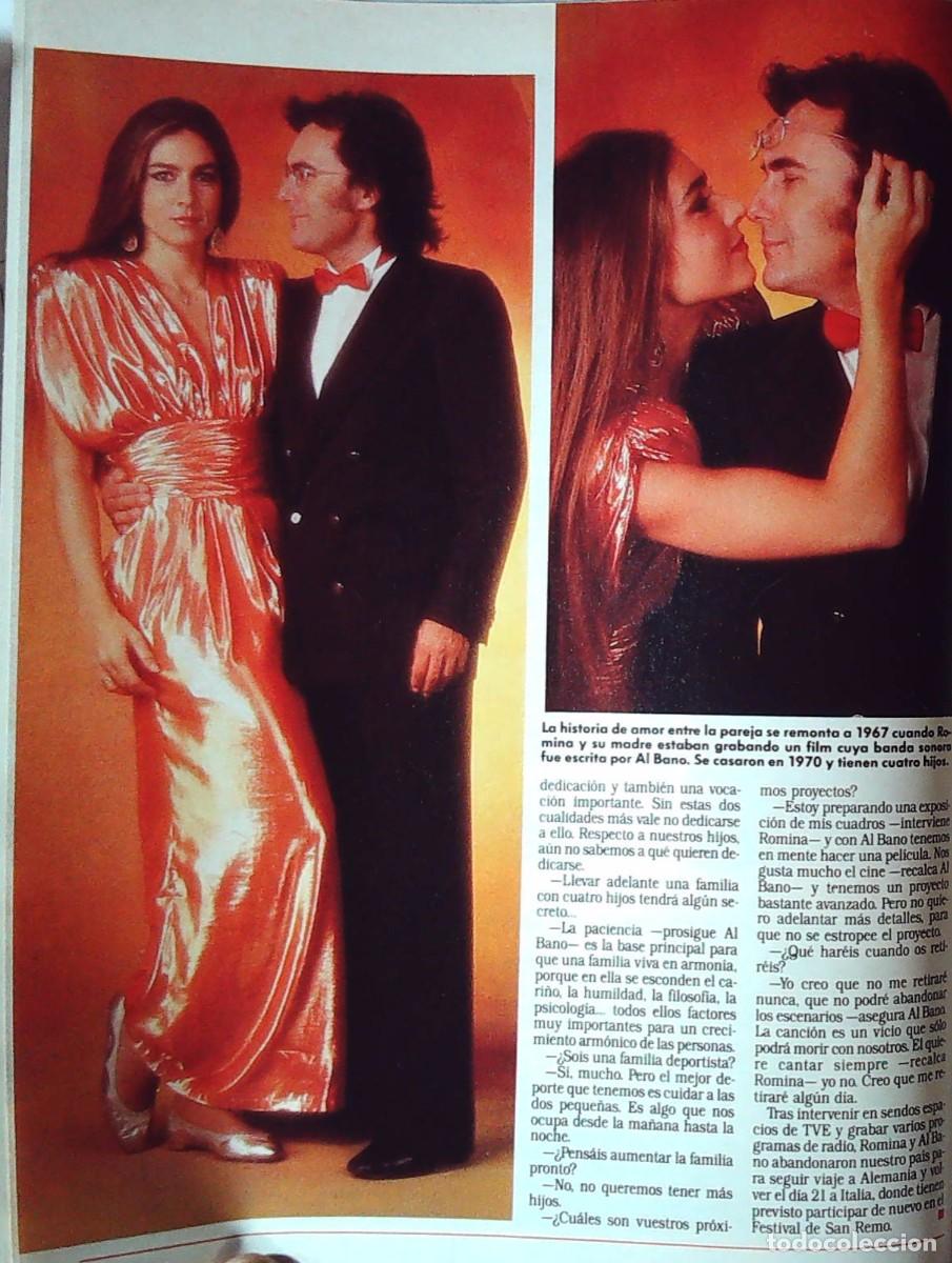 Coleccionismo de Revistas y Peri&oacute;dicos: ROMINA POWER AL BANO POWELL