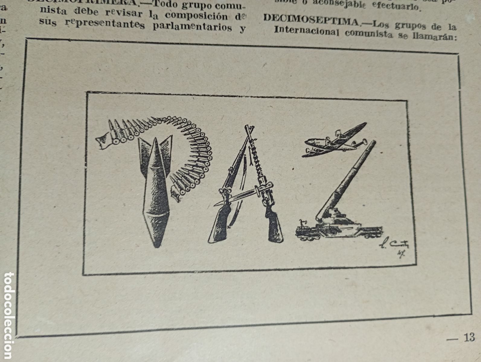 Collezionismo di Riviste e Giornali: FRANCO BOLET&Iacute;N FORMATIVO E INFORMATIVO ''GUARDIA DE FRANCO'' MADRID, ENERO DE 1948