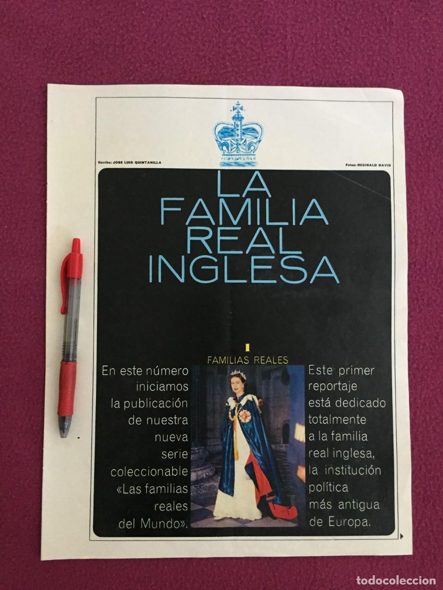 Sammeln von Zeitschriften und Zeitungen: FASCICULO N&ordm;1 COLECCIONABLE -FAMILIA REAL INGLESA - REVISTA ACTUALIDAD ESPA&Ntilde;OLA 1969 BRITISH ROYAL