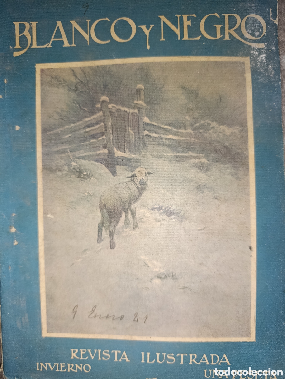 Coleccionismo de Revistas y Peri&oacute;dicos: REVISTA BLANCO Y NEGRO . NUM 1960. 9 ENERO 1927