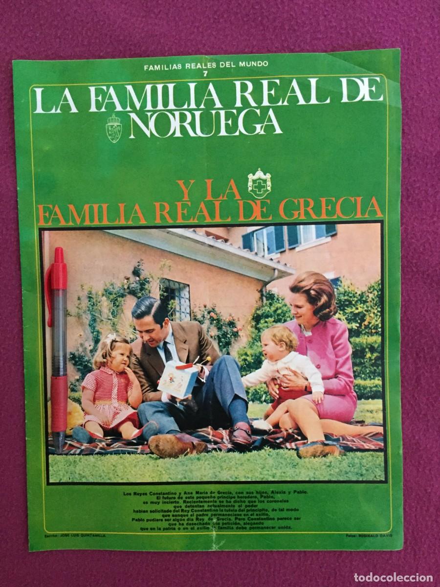 Coleccionismo de Revistas y Peri&oacute;dicos: FASCICULO N&ordm; 7 - FAMILIA REAL DE GRECIA Y NORUEGA - REVISTA ACTUALIDAD ESPA&Ntilde;OLA 1969 - ROYAL FAMILY