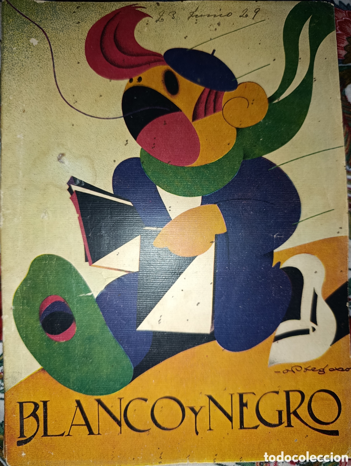 Coleccionismo de Revistas y Peri&oacute;dicos: REVISTA BLANCO Y NEGRO. JUNIO 1929. NUM. 1988
