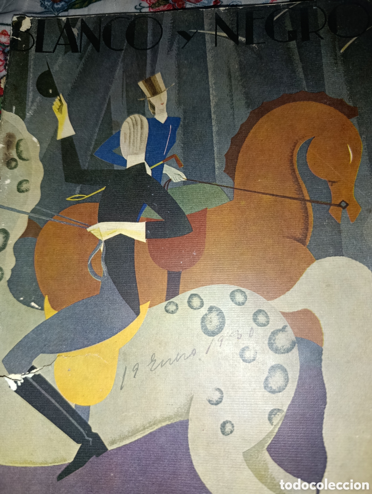 Coleccionismo de Revistas y Peri&oacute;dicos: REVISTA BLANCO Y NEGRO. 19 ENERO 1930. NUM. 2018