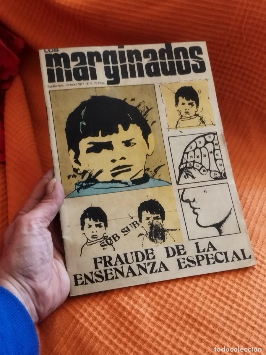 Collectionnisme de Revues et Journaux: Revista pol&iacute;tica Los Marginados N&ordm; 15 septiembre 1978. Transici&oacute;n, Fraude en la ense&ntilde;anza especial.