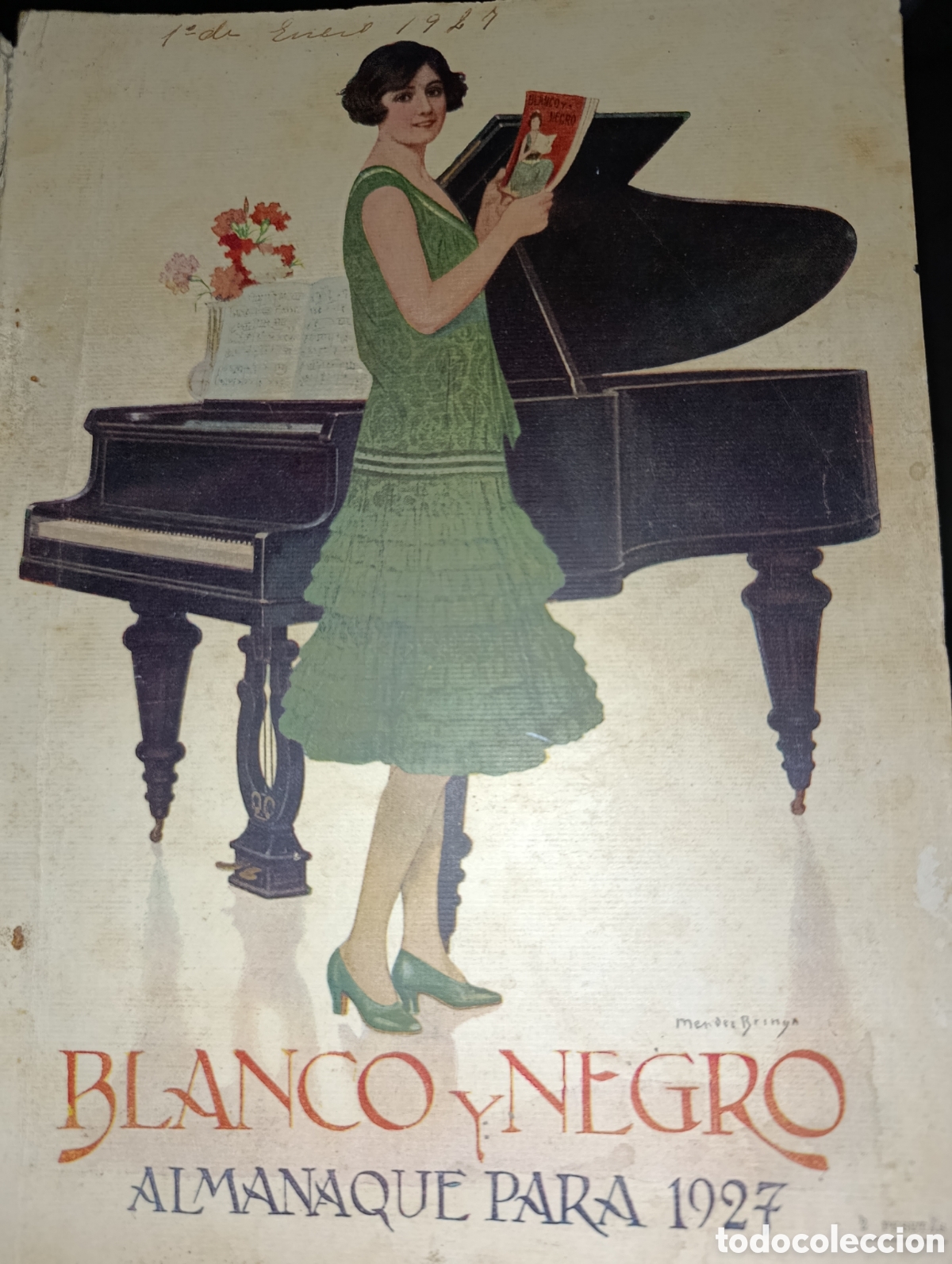 Coleccionismo de Revistas y Peri&oacute;dicos: REVISTA BLANCO Y NEGRO. 1 ENERO DE 1927. NUM. 1859