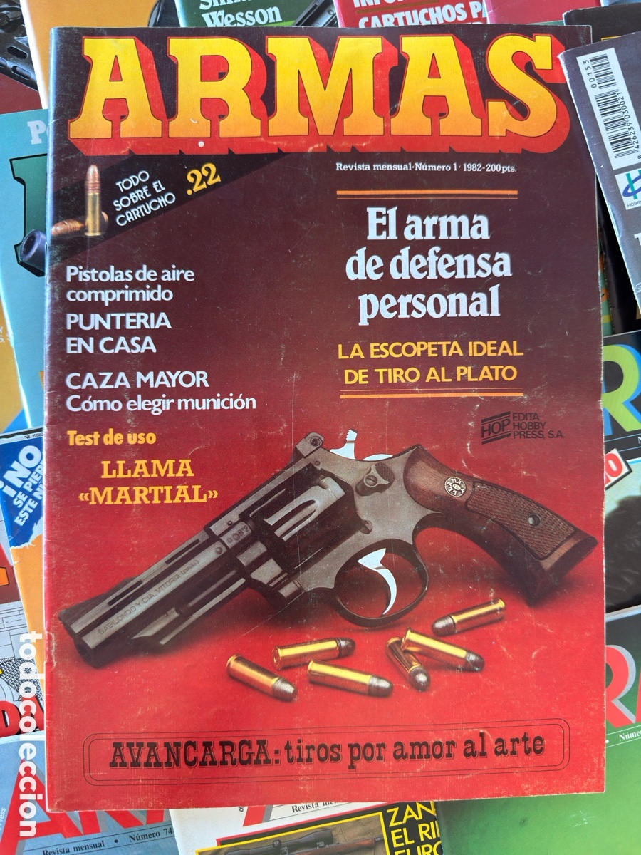 Coleccionismo de Revistas y Peri&oacute;dicos: Revista ARMAS: N&uacute;meros 1 al 153 (1982-1996)