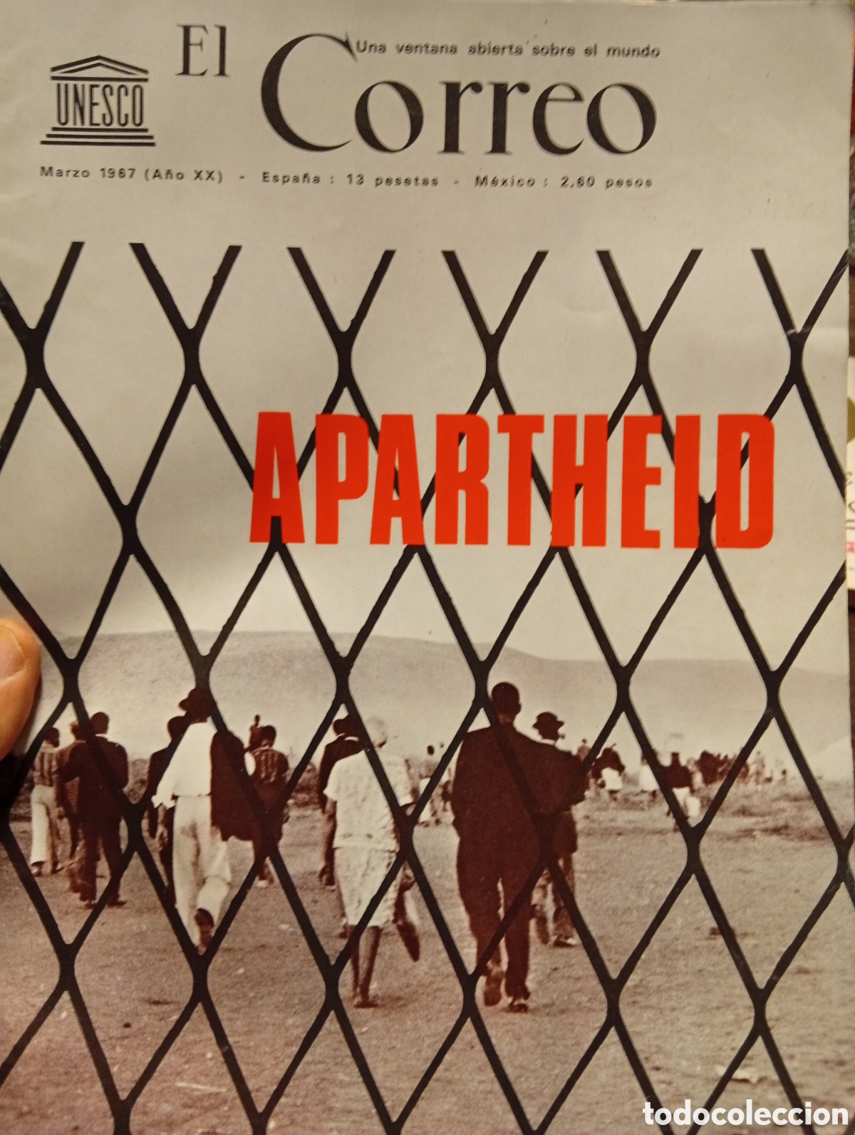 Coleccionismo de Revistas y Peri&oacute;dicos: Vuela revista El correo UNESCO