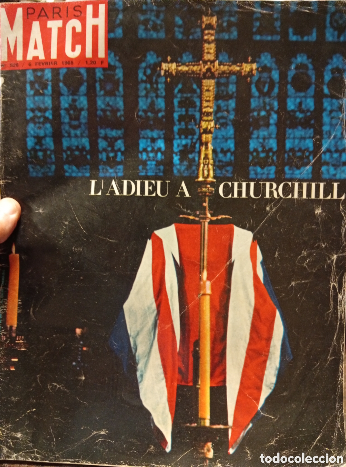 Coleccionismo de Revistas y Peri&oacute;dicos: Paris Match vieja revista