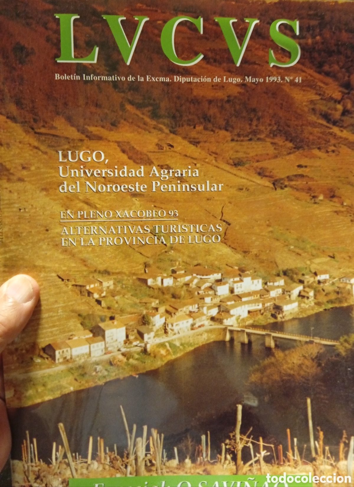 Collectionnisme de Revues et Journaux: Vieja revista bolet&iacute;n sLucis de la diputaci&oacute;n de Lugo