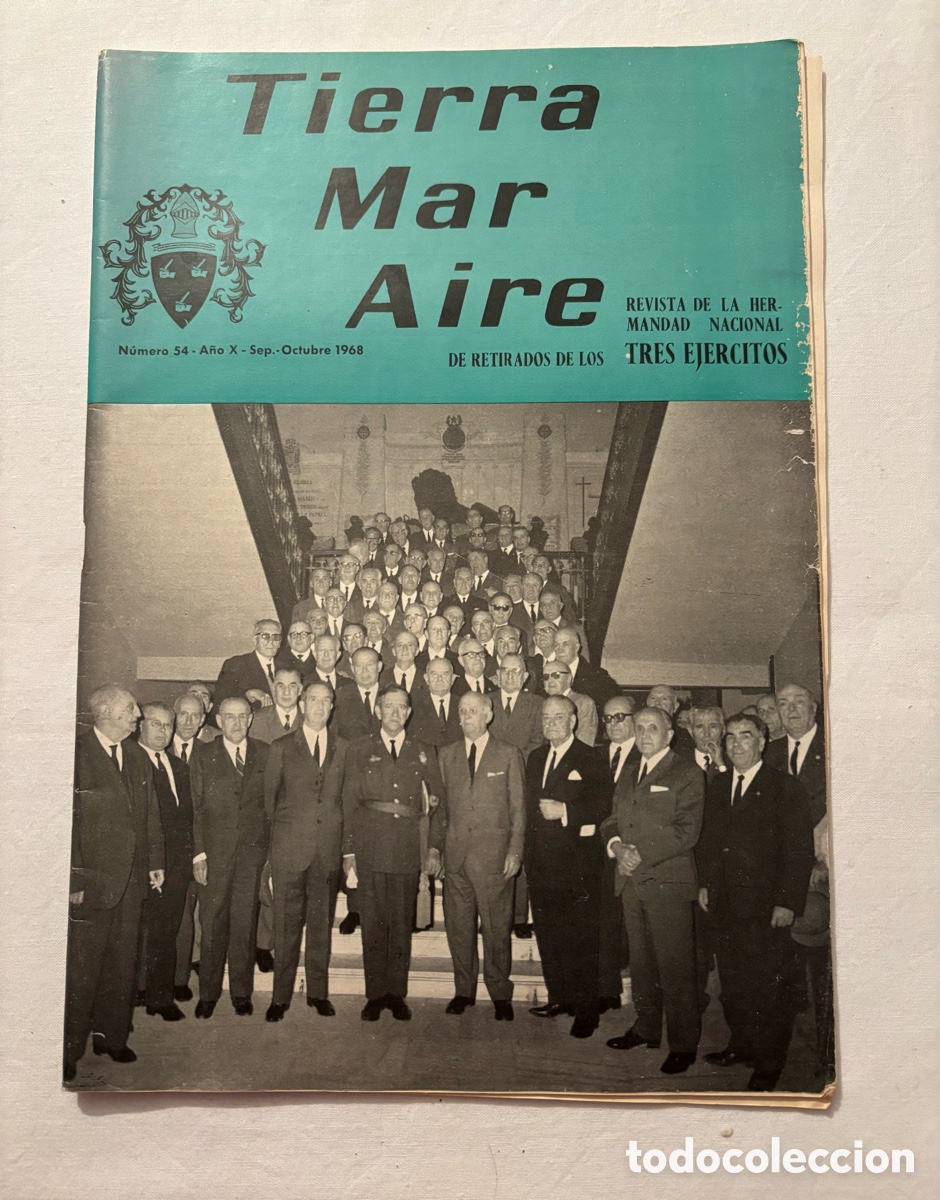 Coleccionismo de Revistas y Peri&oacute;dicos: Revista Tierra Mar y Aire 54 Sep Oct 1968