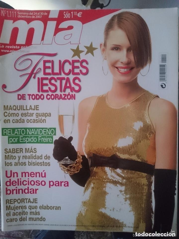 Coleccionismo de Revistas y Peri&oacute;dicos: MIA N 1111 DEL 24 AL 30 DICIEMBRE 2007 -CON PUBLICIDAD DE LA EPOCA-NOTICIAS-ETC