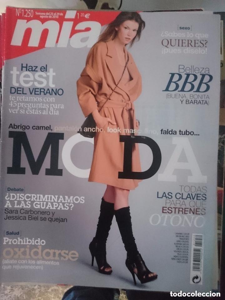Coleccionismo de Revistas y Peri&oacute;dicos: MIA - N 1.250 - DEL 23 AL 29 AGOSTO 2010 -CON PUBLICIDAD DE LA EPOCA-NOTICIAS-ETC
