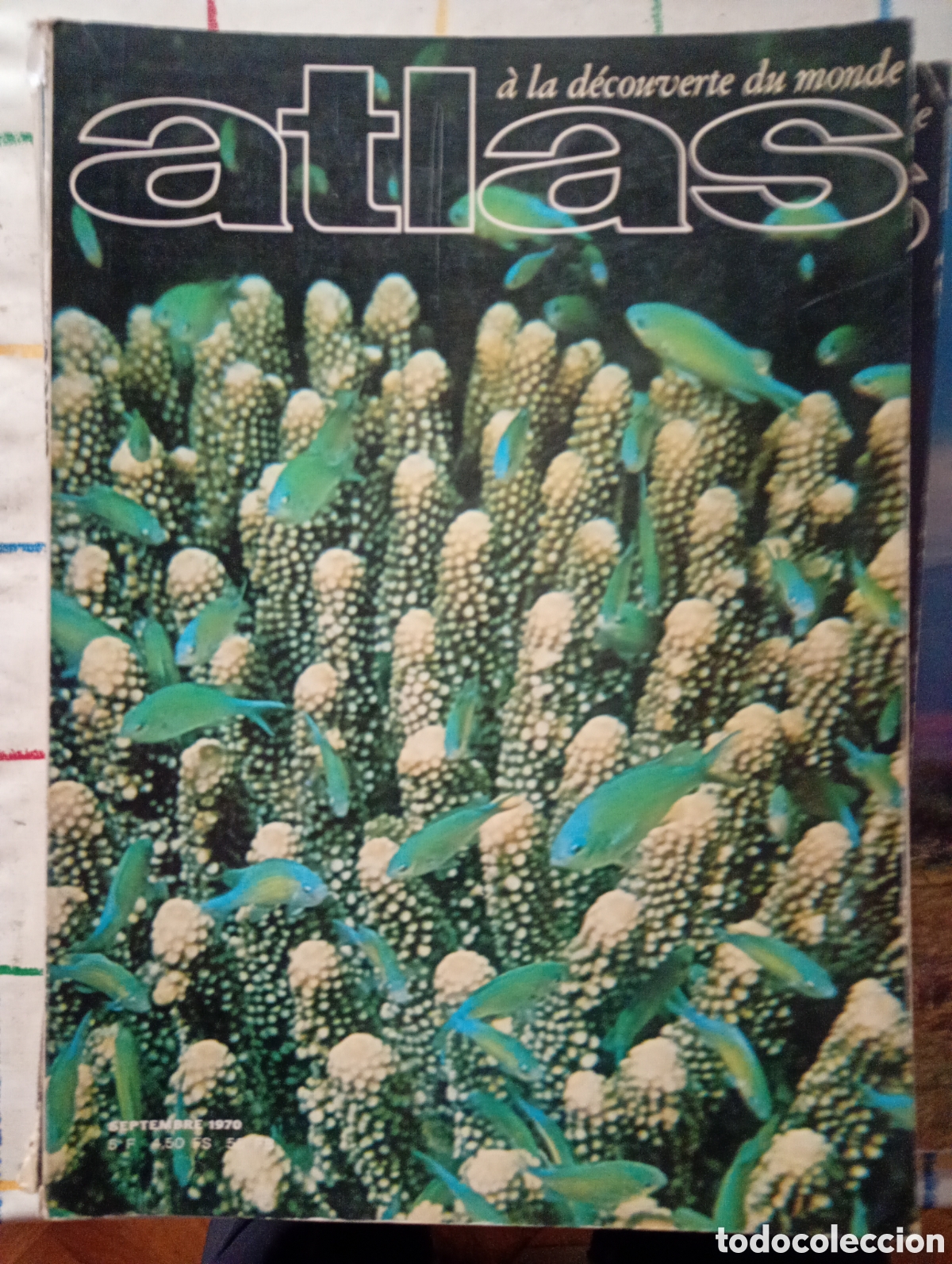 Coleccionismo de Revistas y Peri&oacute;dicos: ATLAS revista de viatges francesa - n&uacute;m 1/51 (1966/1970)