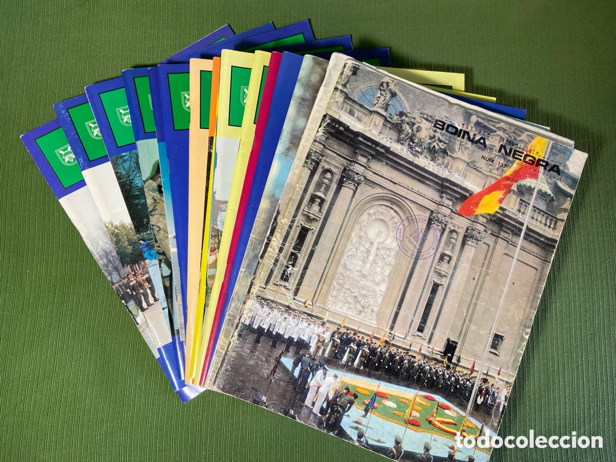 Coleccionismo de Revistas y Peri&oacute;dicos: Revista paracaidista Boina Negra. Varios n&uacute;meros.