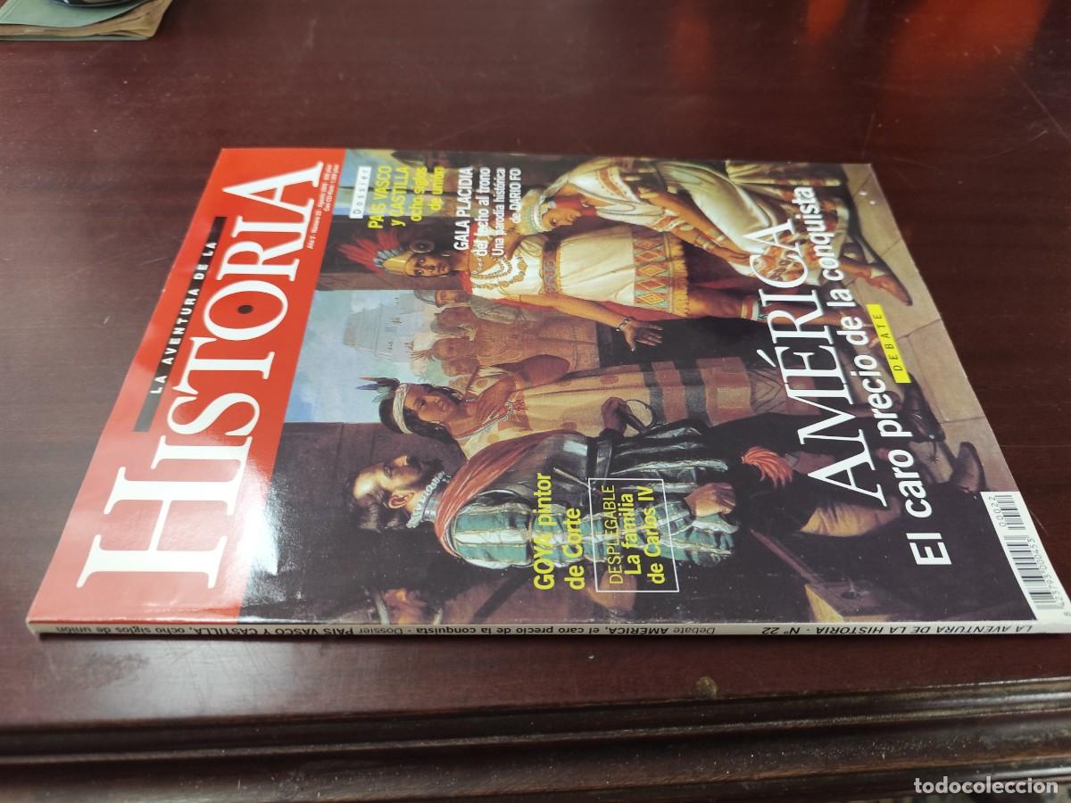 Coleccionismo de Revistas y Peri&oacute;dicos: AMERICA EL CARO PRECIO DE LA CONQUISTA / N22 AGOSTO 2000 / ZUX 04 / LA AVENTURA DE LA HISTORIA