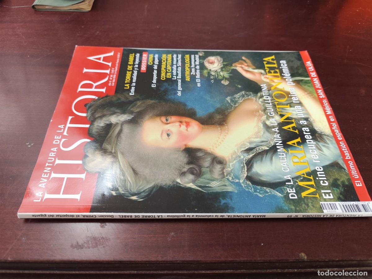 Coleccionismo de Revistas y Peri&oacute;dicos: MARIA ANTONIETA EL CINE RECUPERA A UNA REINA POLEMICA / 99 / ZUX 04 / LA AVENTURA DE LA HISTOR