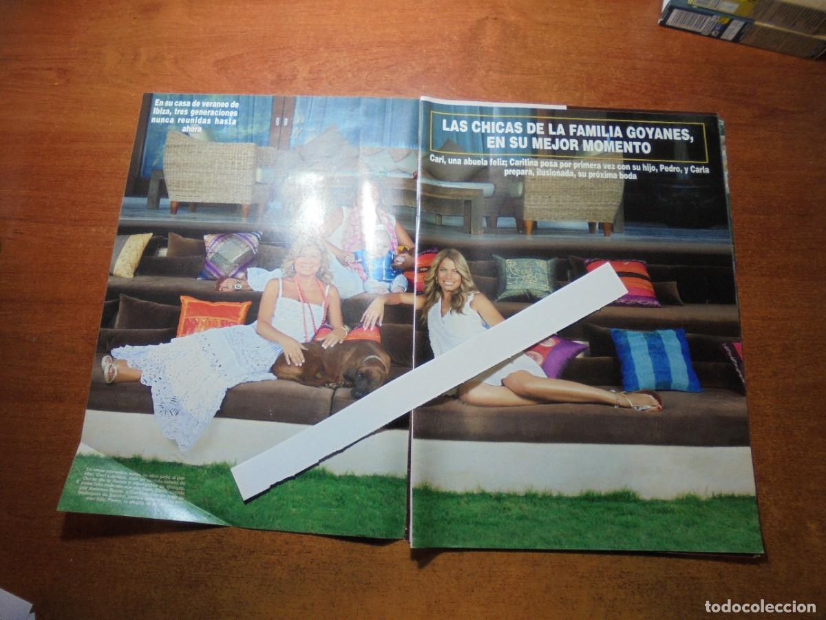 Coleccionismo de Revistas y Peri&oacute;dicos: CLIPPING 2010: FAMILIA GOYANES / DUQUES DE PALMA EN SANTIAGO MISA DEL PEREGRINO / HAKON DE NORUEGA.