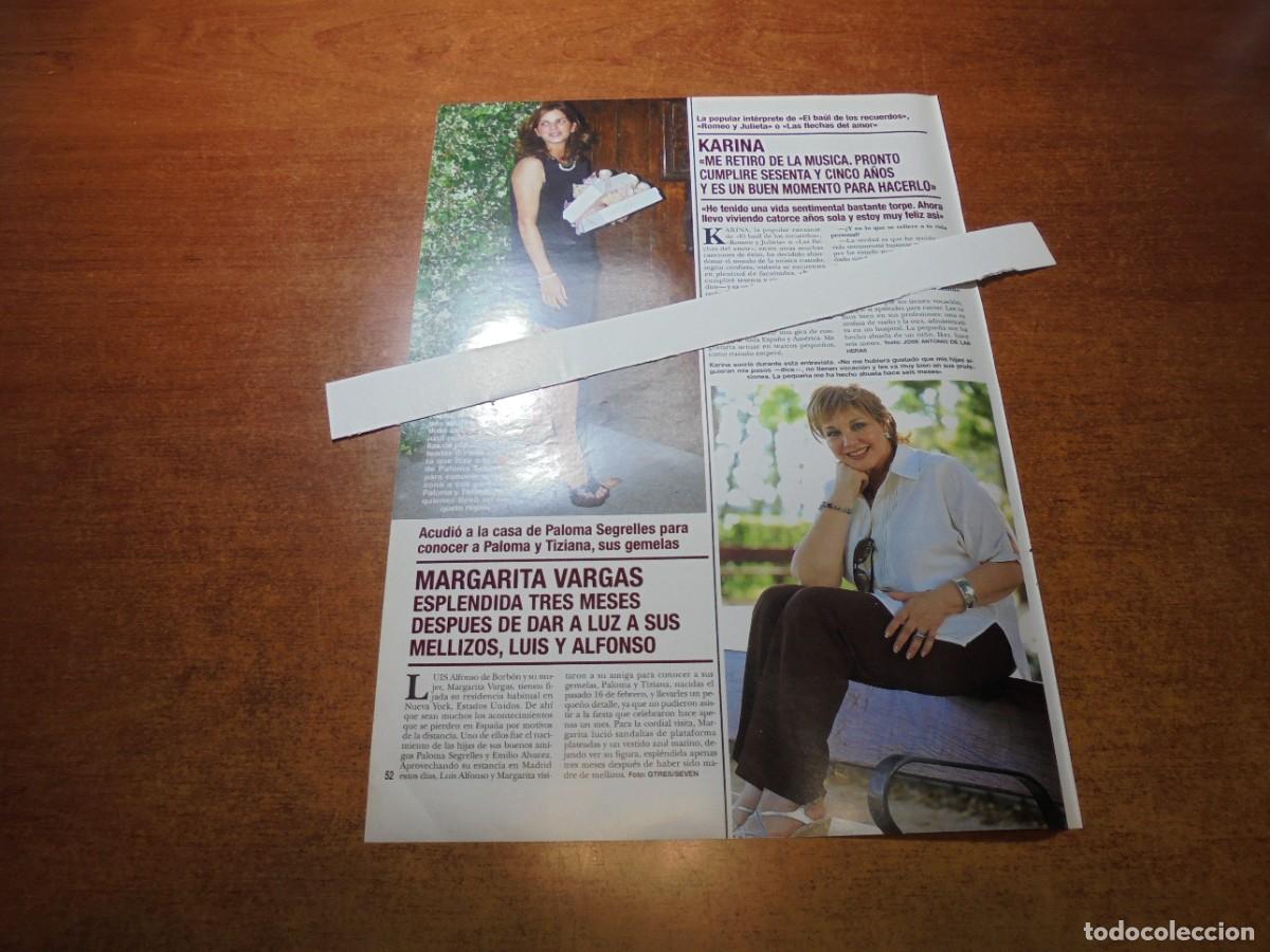 Coleccionismo de Revistas y Peri&oacute;dicos: CLIPPING 2010: KARINA. MARGARITA VARGAS. CAYETANO RIVERA EN BARBATE.