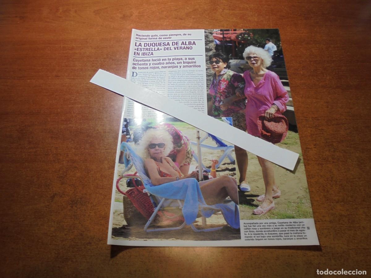 Coleccionismo de Revistas y Peri&oacute;dicos: CLIPPING 2010: DUQUESA DE ALBA EN IBIZA. CAROLINA CEREZUELA Y CARLOS MOY&Aacute;.