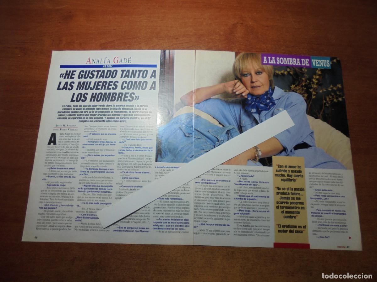 Coleccionismo de Revistas y Peri&oacute;dicos: CLIPPING 1995: ANAL&Iacute;A GAD&Eacute;