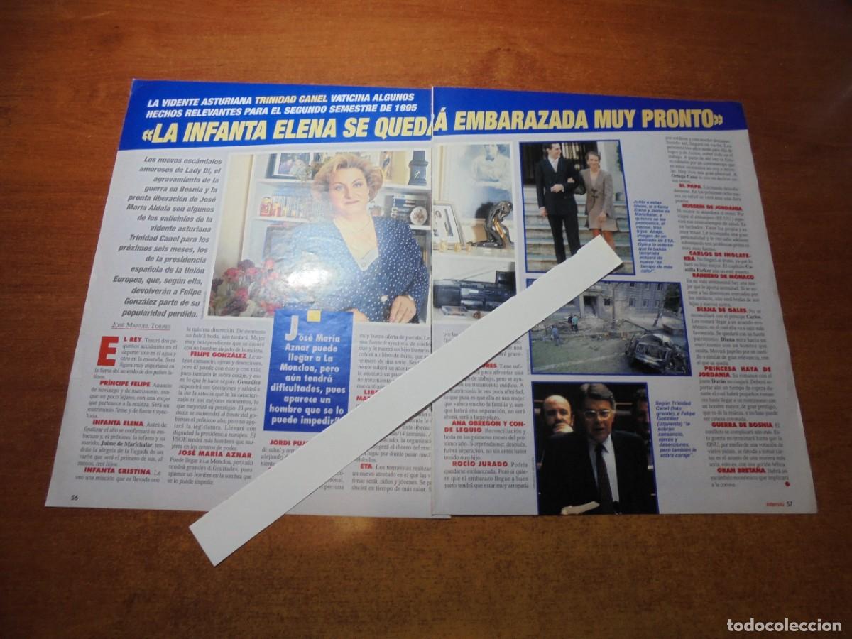 Coleccionismo de Revistas y Peri&oacute;dicos: CLIPPING 1995: PREDICCIONES SEGUNDO SEMESTRE 1995 VIDENTE ASTURIANA TRINIDAD CANEL