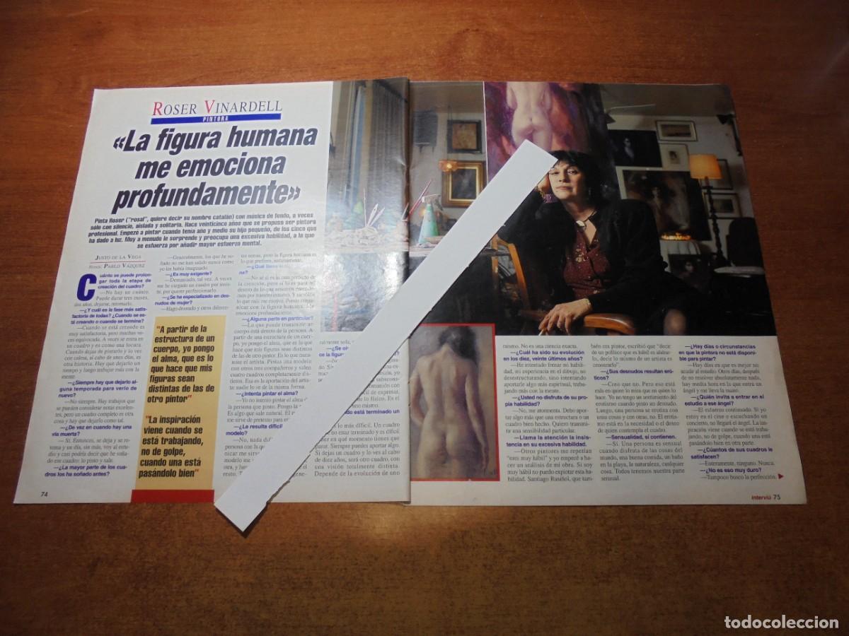 Coleccionismo de Revistas y Peri&oacute;dicos: RETAL 1995: ENTREVISTA A LA PINTORA ROSER VINARDELL