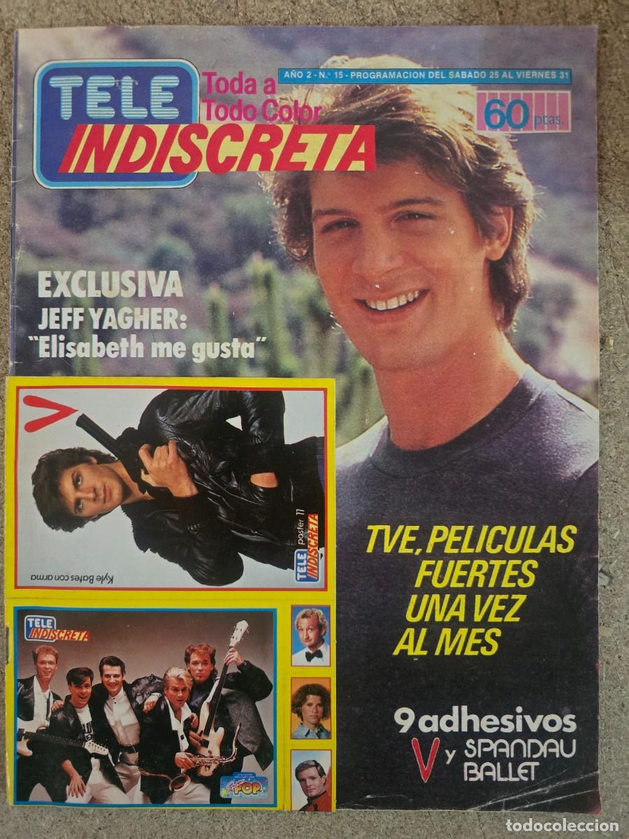 Coleccionismo de Revistas y Peri&oacute;dicos: Revista Tele Indiscreta 15