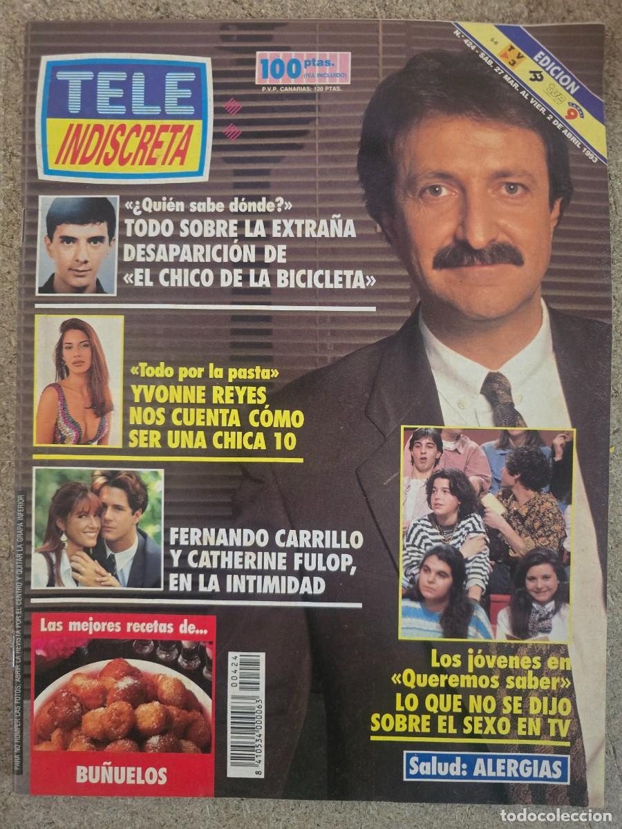 Sammeln von Zeitschriften und Zeitungen: Revista Tele Indiscreta 424