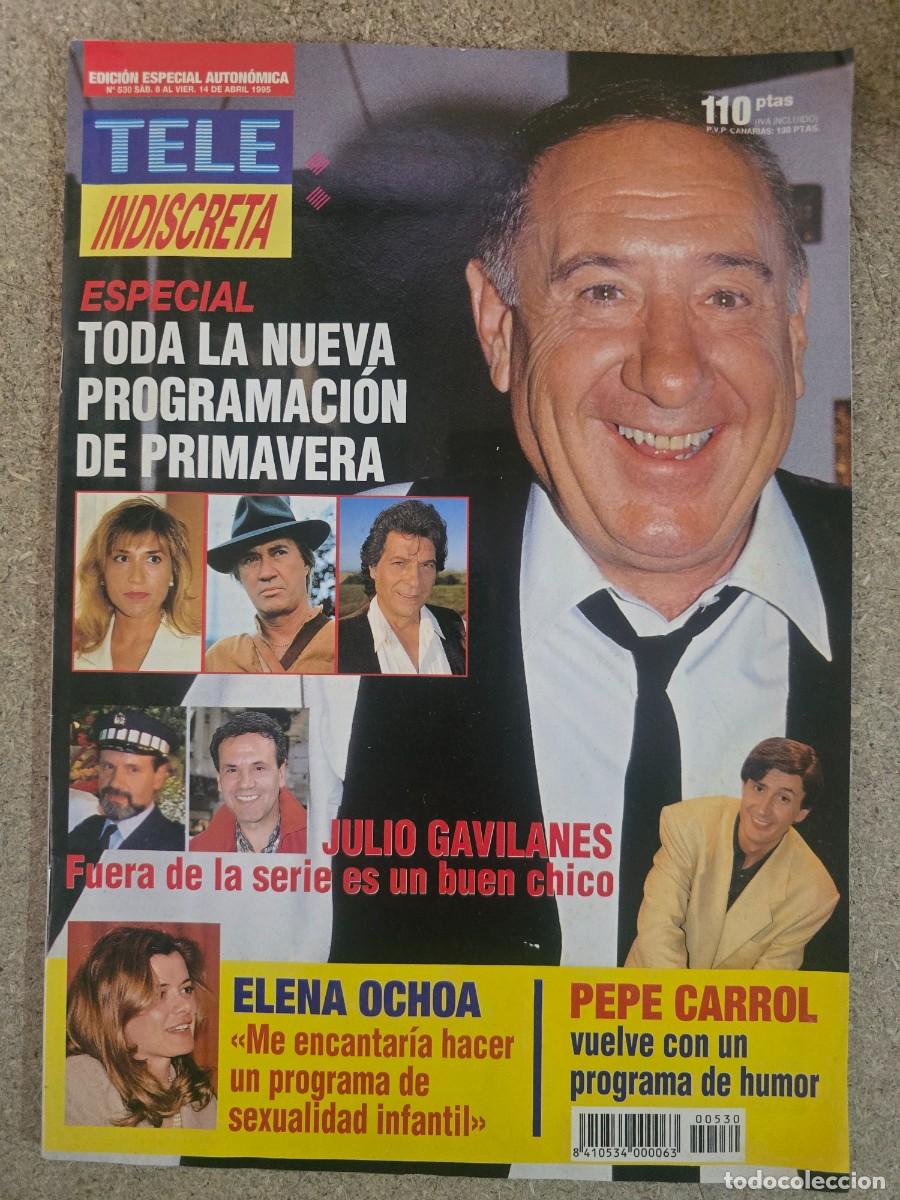 Coleccionismo de Revistas y Peri&oacute;dicos: Revista Tele Indiscreta 530