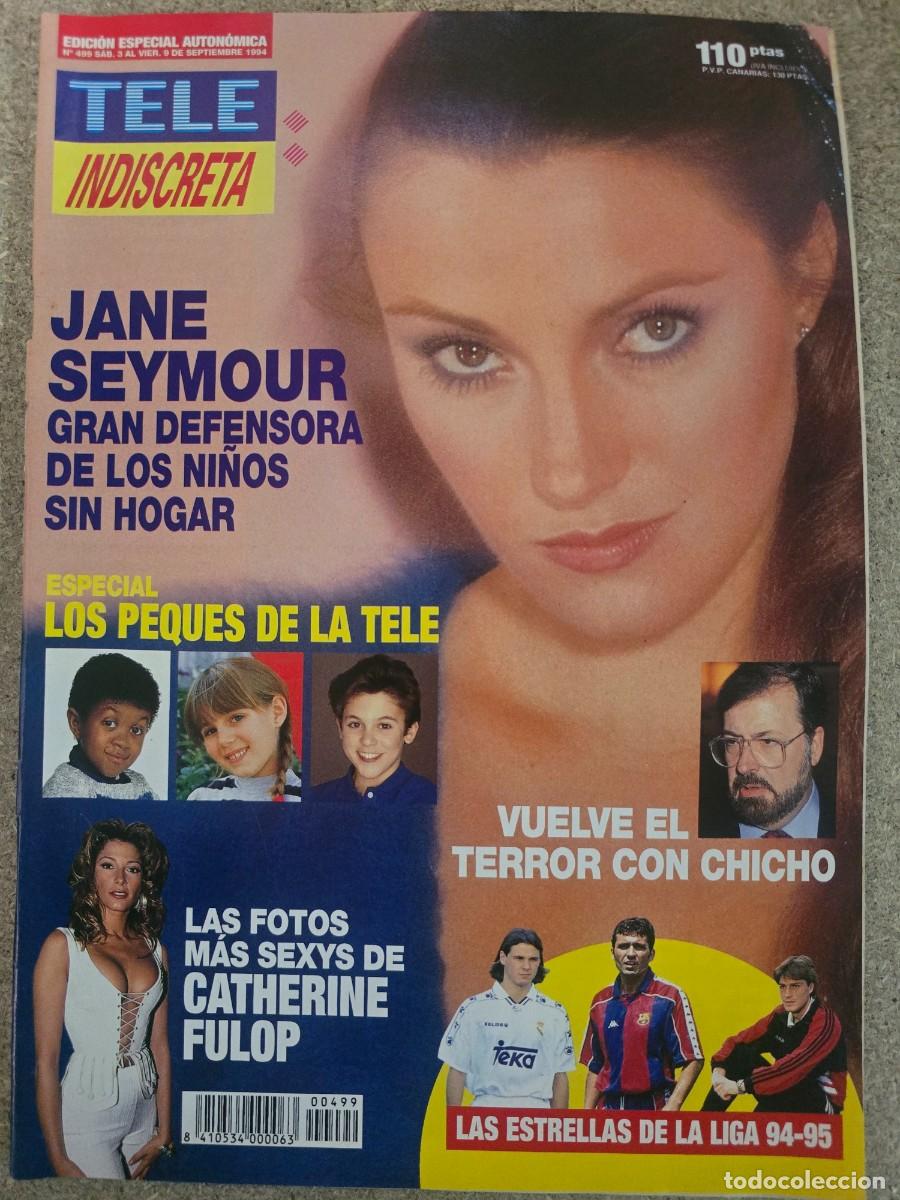 Coleccionismo de Revistas y Peri&oacute;dicos: Revista Tele Indiscreta 499