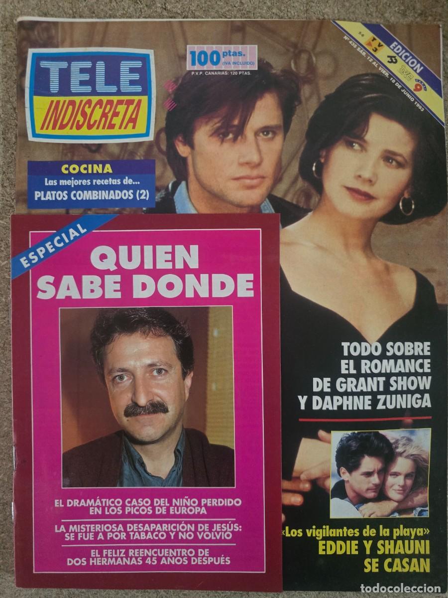 Coleccionismo de Revistas y Peri&oacute;dicos: Revista Tele Indiscreta 435