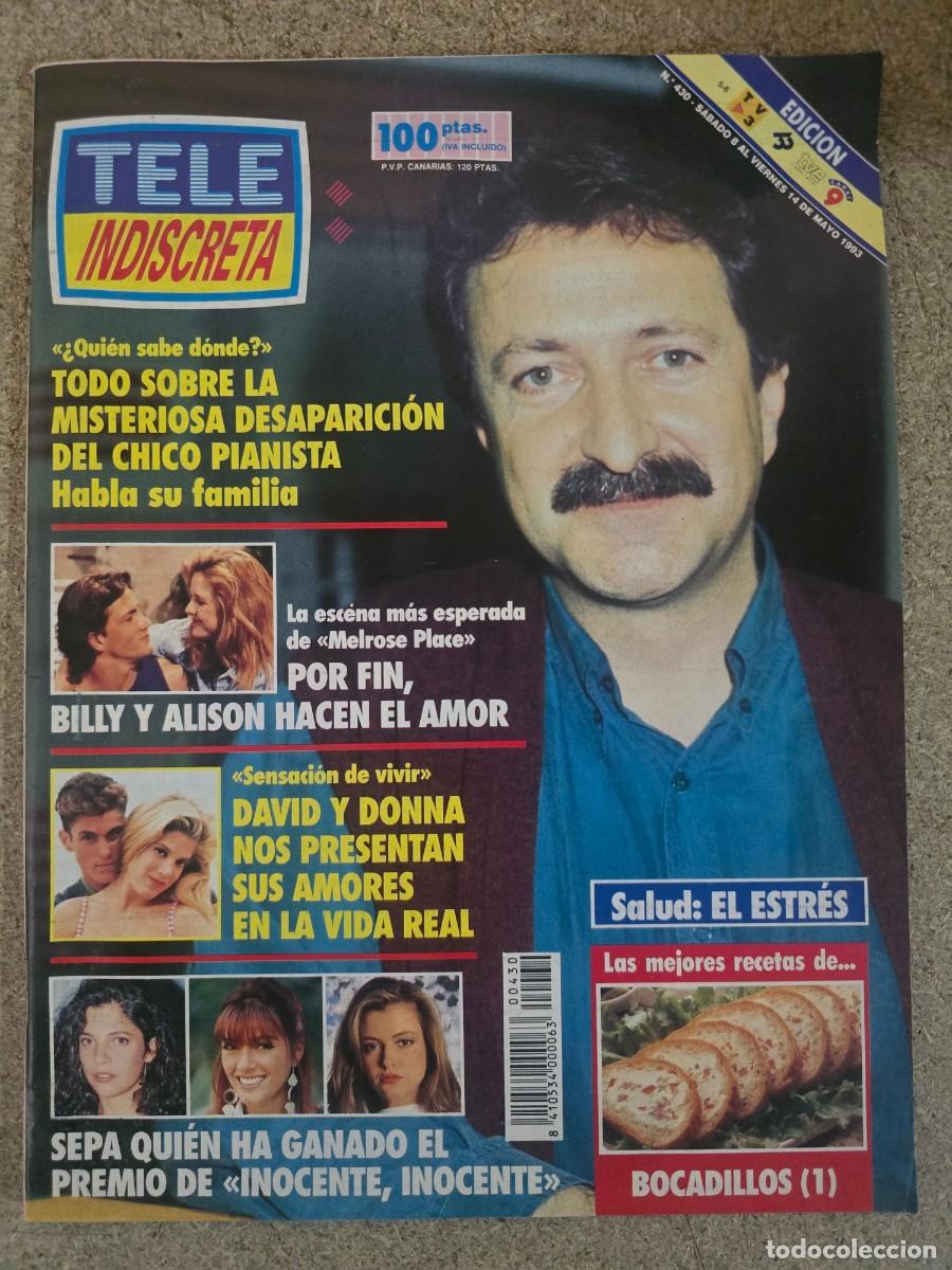 Coleccionismo de Revistas y Peri&oacute;dicos: Revista Tele Indiscreta 430