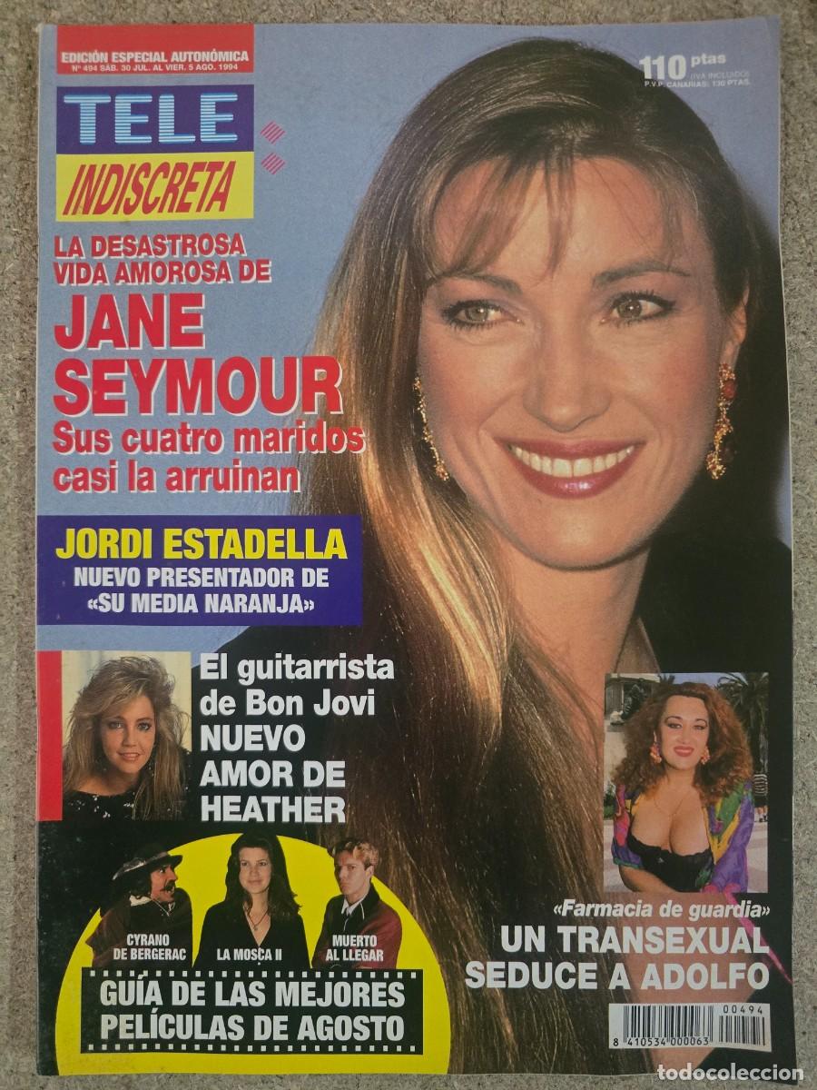 Coleccionismo de Revistas y Peri&oacute;dicos: Revista Tele Indiscreta 494