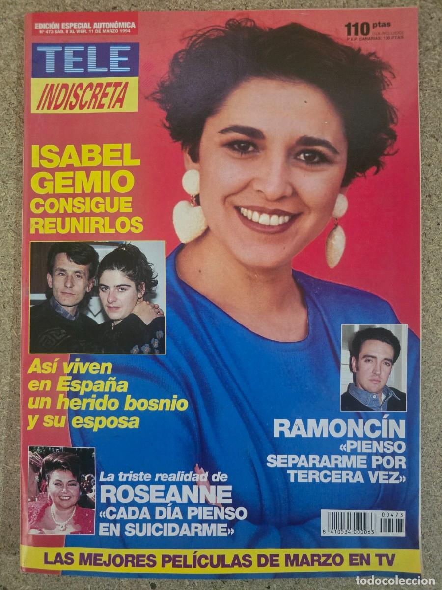 Coleccionismo de Revistas y Peri&oacute;dicos: Revista Tele Indiscreta 473