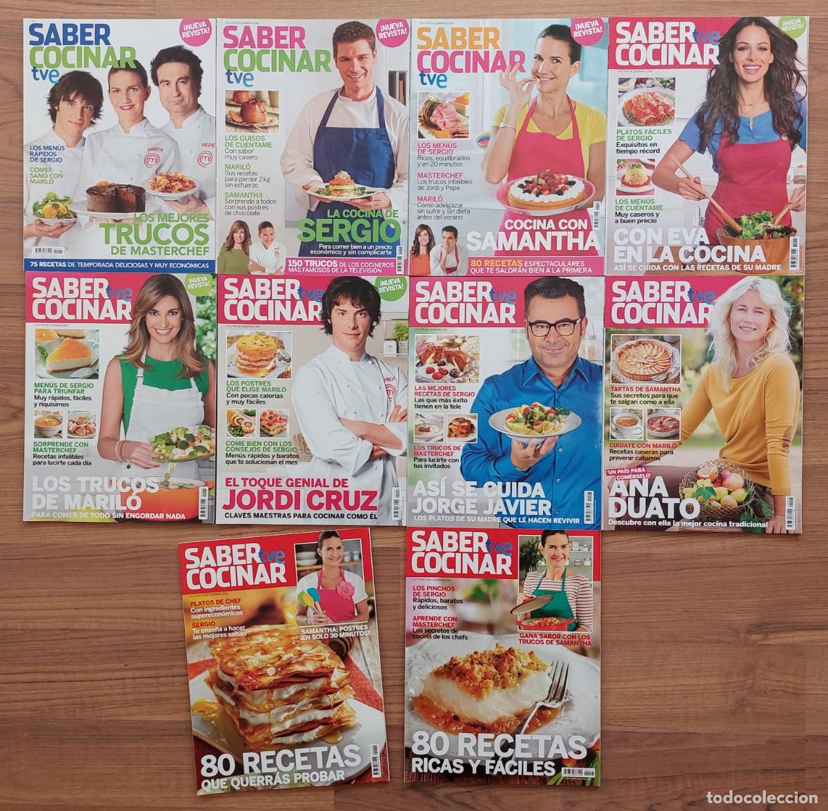 Coleccionismo de Revistas y Peri&oacute;dicos: LOTE 10 REVISTAS DE COCINA (NUEVAS)