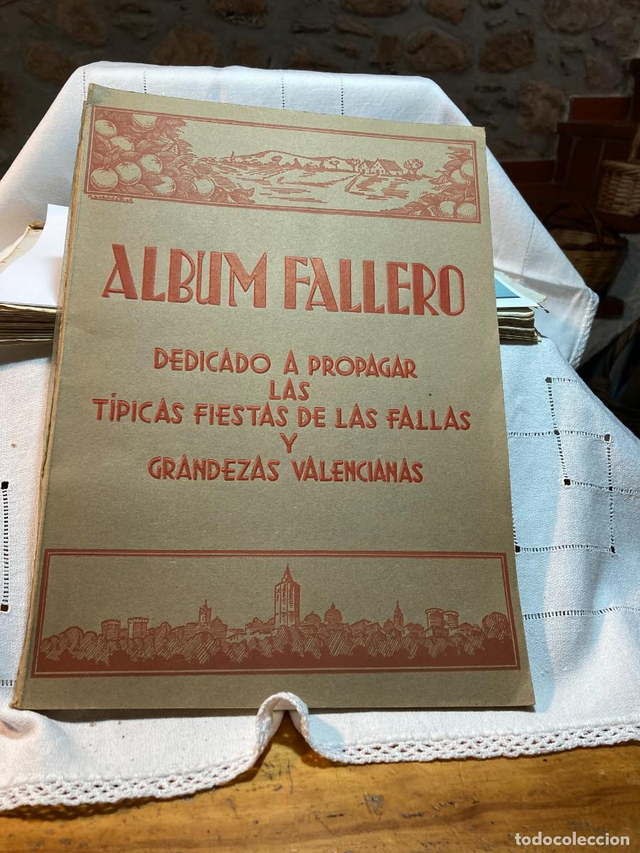 Sammeln von Zeitschriften und Zeitungen: ALBUM FALLERO Dedicado a propagar las tipicas fiestas de las fallas y grandezas valencianas