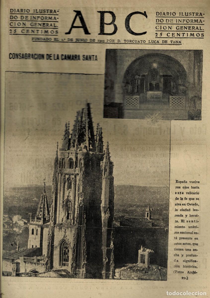 Coleccionismo de Revistas y Peri&oacute;dicos: PERIODICO ABC MADRID-SEVILLA 8 DE SEPTIEMBRE DE 1942. A-ABC-0730 ,2