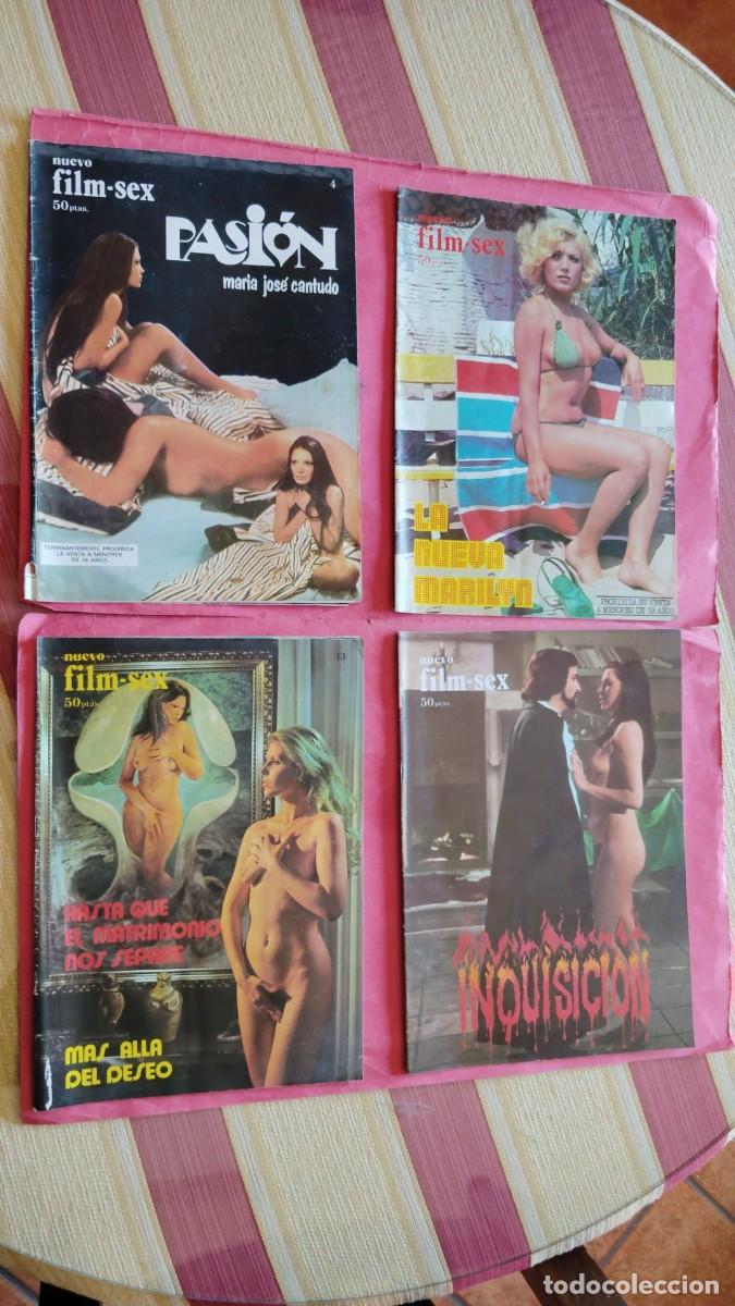 Coleccionismo de Revistas y Peri&oacute;dicos: NUEVO FILM-SEX.-MARIA JOSE CANTUDO.-LA NUEVA MARILYN.-MAS ALLA DEL DESEO.-INQUISICION.-REVISTAS.