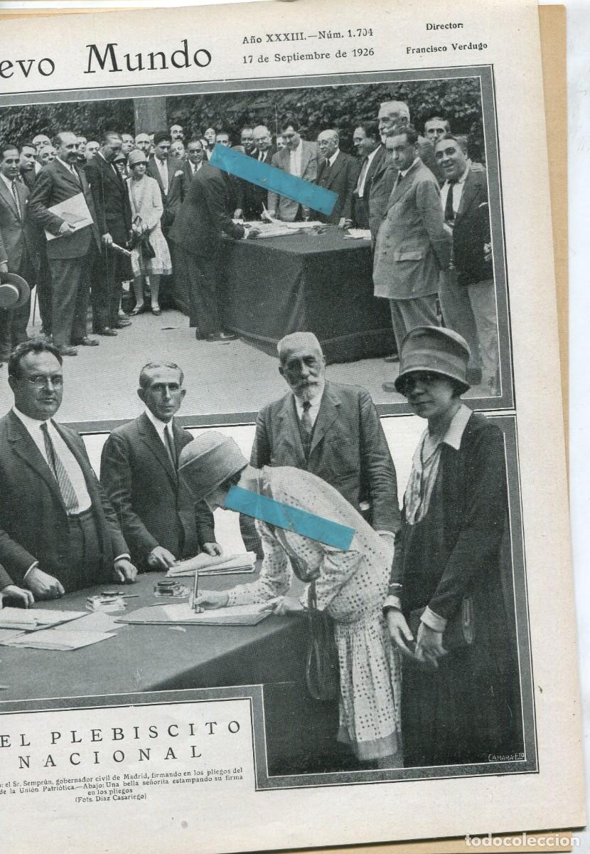 Coleccionismo de Revistas y Peri&oacute;dicos: REVISTA A&Ntilde;O 1926 SEMPRUN JOSE FRANCES HIJO ADOPTIVO DE AVILES CHICOTE RAMON FERNANDEZ MATO VIGO IRUN