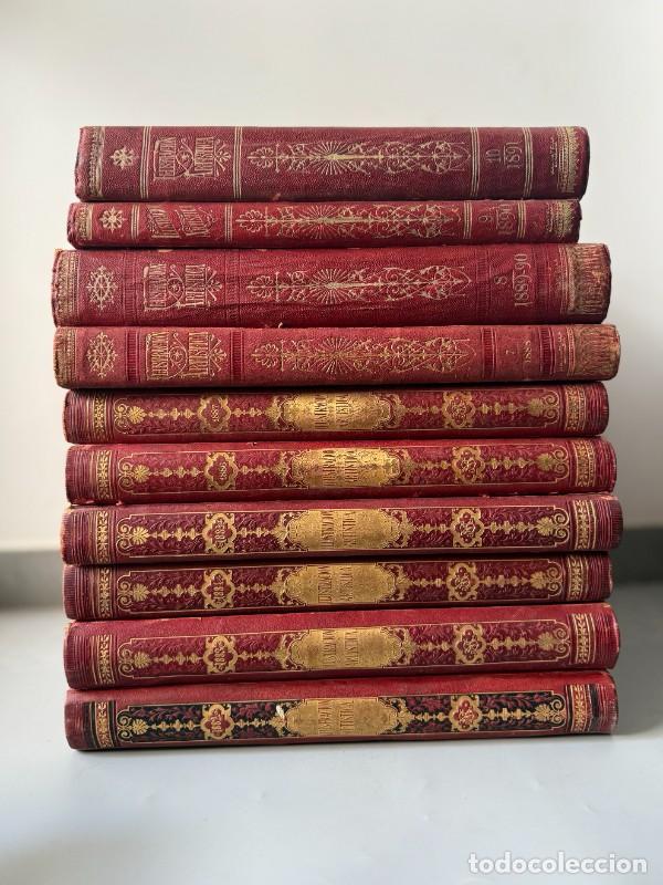 Collezionismo di Riviste e Giornali: La Ilustraci&oacute;n Art&iacute;stica encuadernada, n&ordm;1-522 - Montaner y Sim&oacute;n, 1882-1891