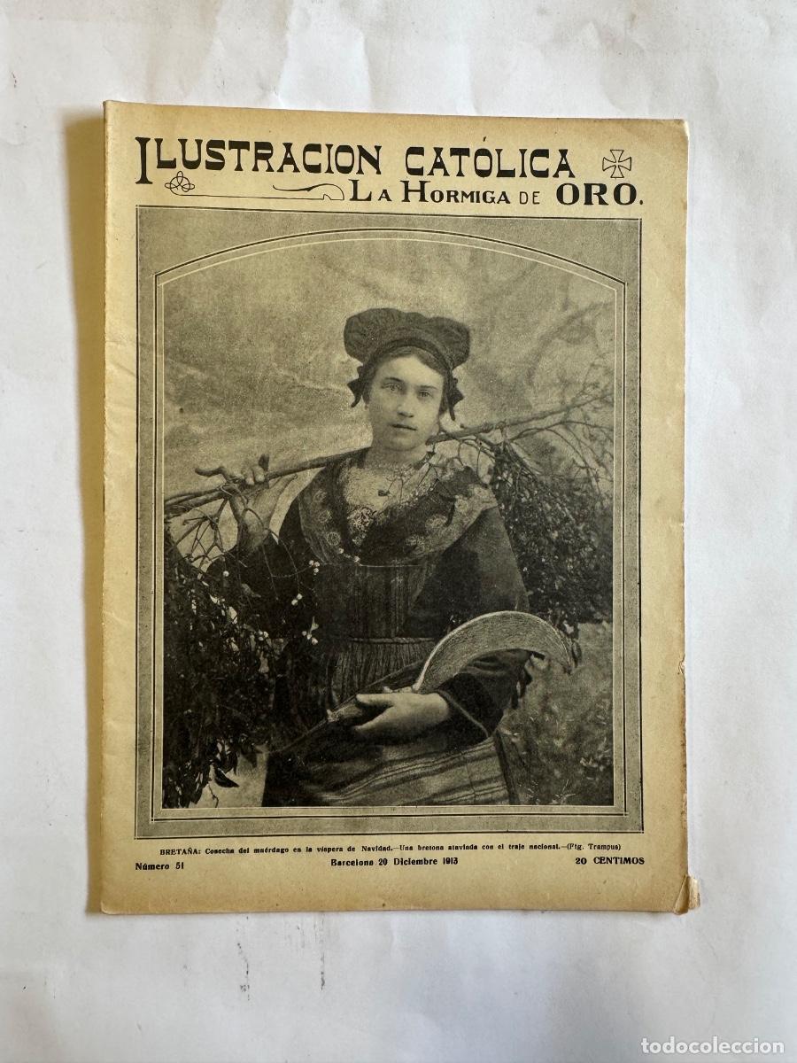 Coleccionismo de Revistas y Peri&oacute;dicos: Revista La Hormiga de Oro, A&ntilde;o 1913, Valencia, Guadalajara, Burgos